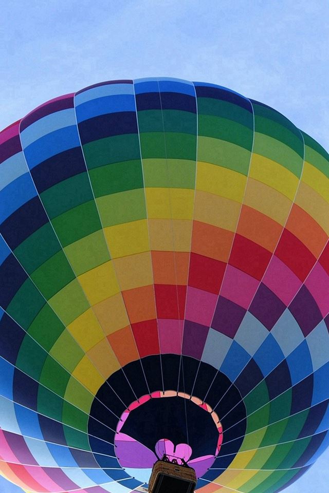 640x960 Color Air Balloon Sky Fun - colorful iPhone 4s Wallpaper