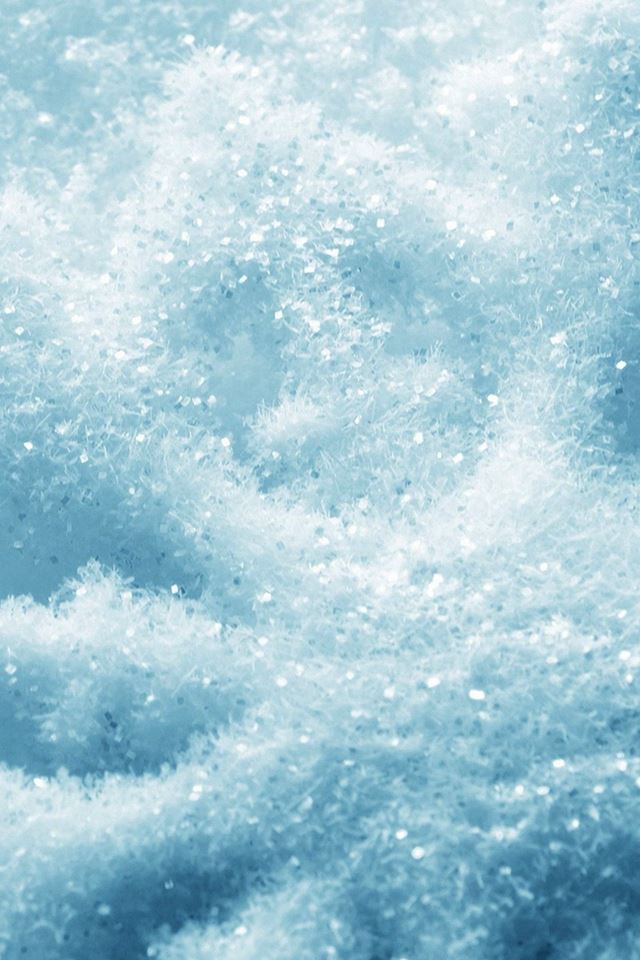 640x960 Snow Ice Winter Texture Pattern -  iPhone 4s Wallpaper