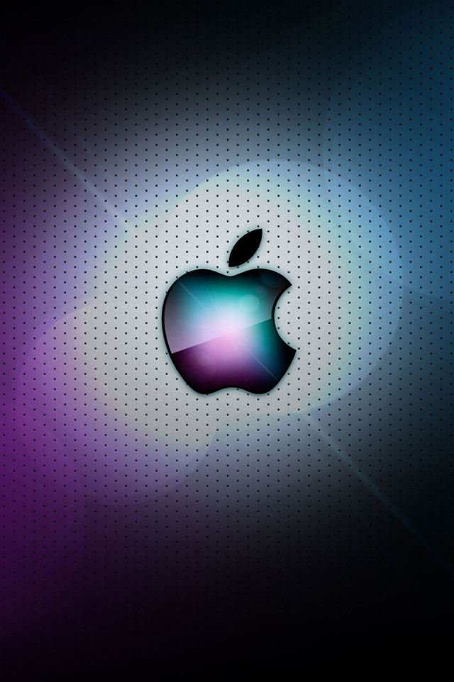 640x960 Awesome Apple Logo -  iPhone 4s Wallpaper