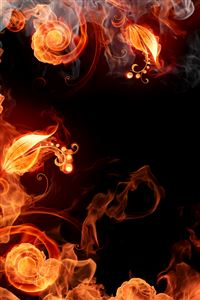 Fire Plants wallpaper