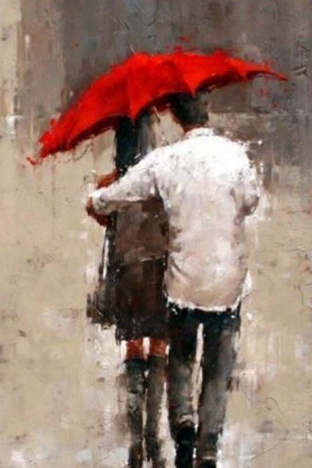 wallpapers of rainy love