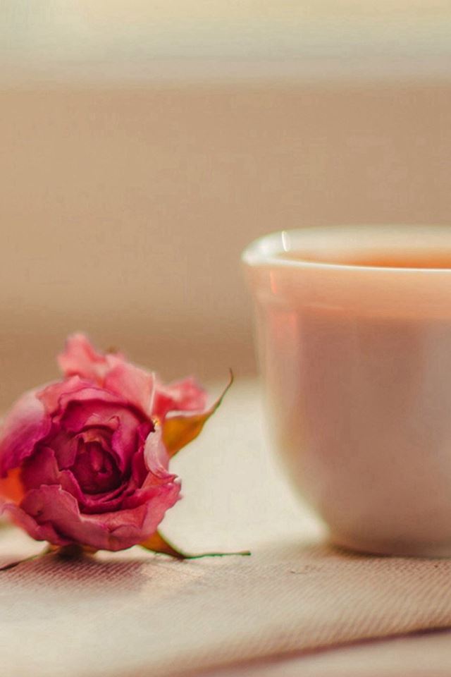 640x960 Pure Elegant Road Coffee Cup Bokeh Blur - cup iPhone 4s Wallpaper