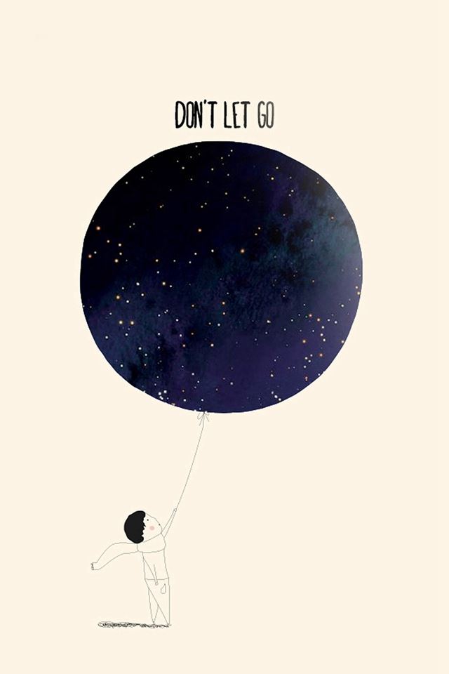 640x960 Dont Let Go Illustration Minimal Art - minimal iPhone 4s Wallpaper