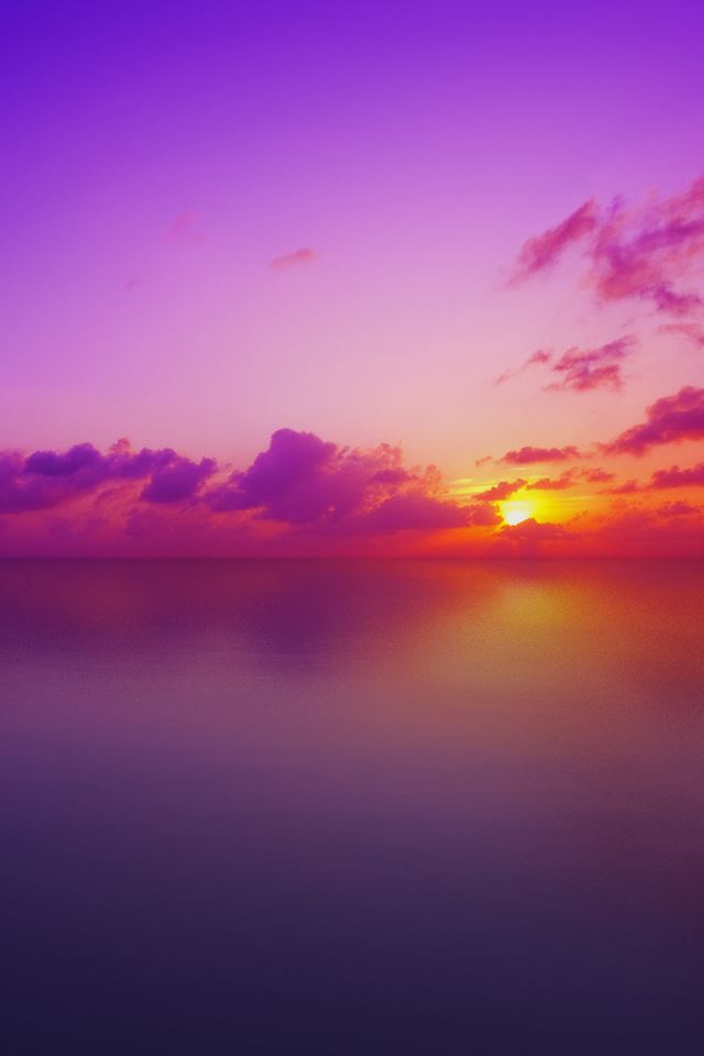 640x960 Purple sunset - sunset iPhone 4s Wallpaper
