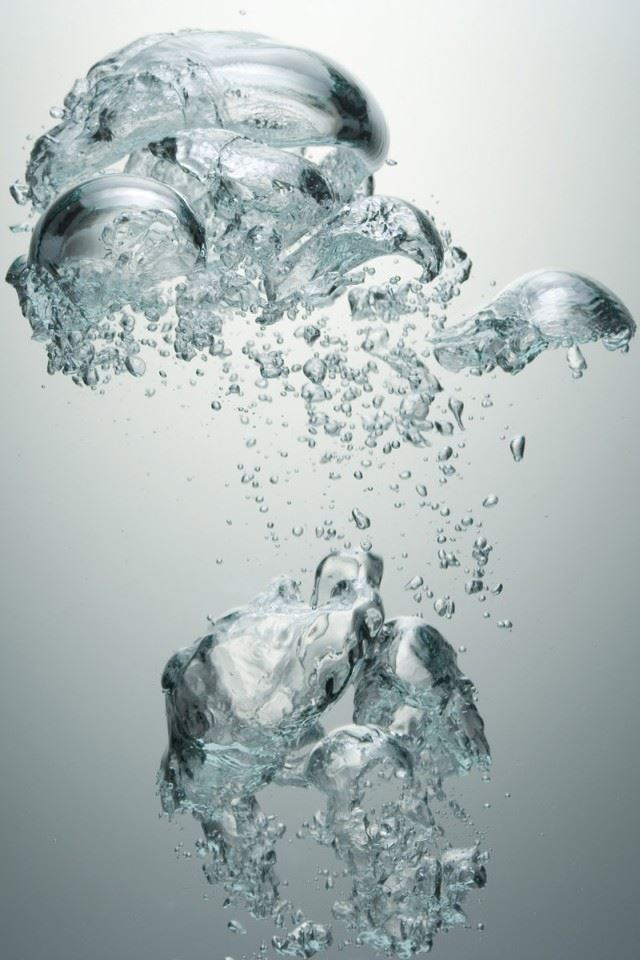 640x960 Water Bubbles - water iPhone 4s Wallpaper