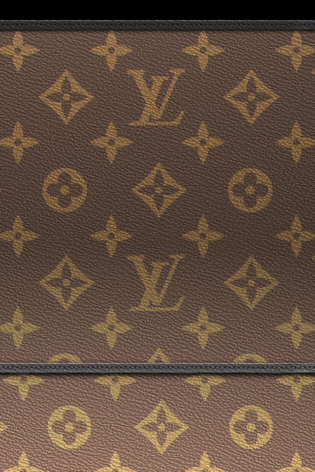 640x960 Louis Vuitton - brown iPhone 4s Wallpaper