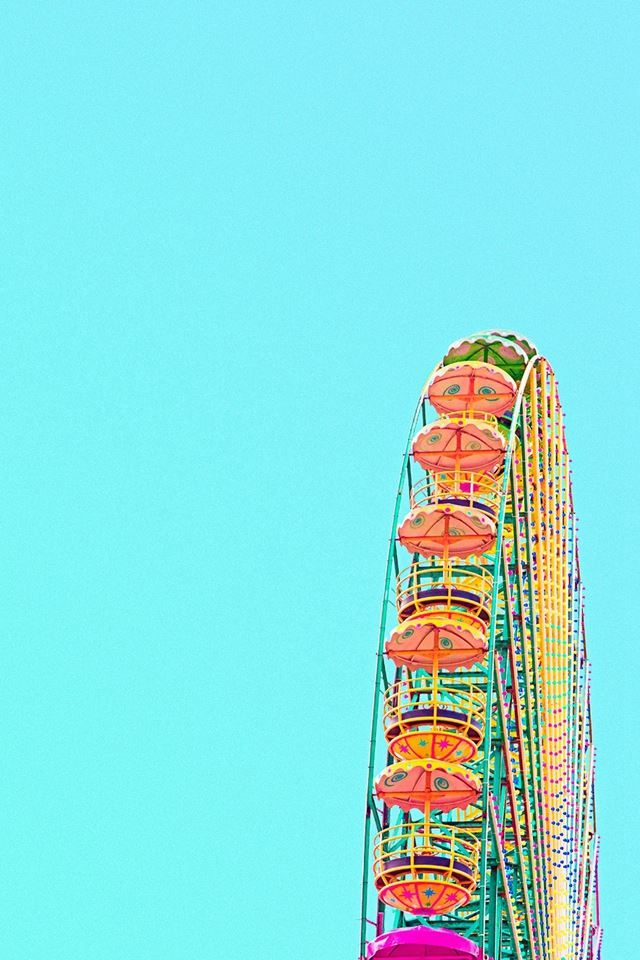 640x960 London Eye Colorful Ferris Wheel - colorful iPhone 4s Wallpaper