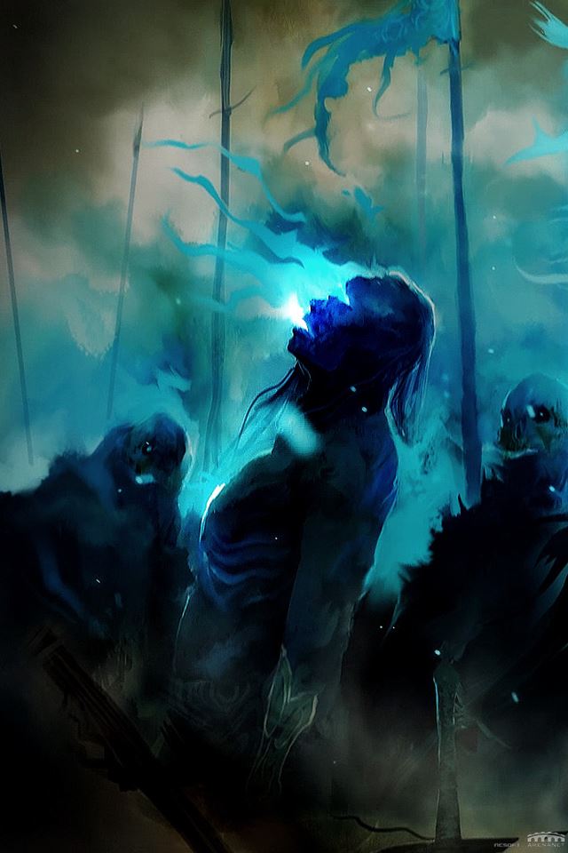 640x960 Death - soul iPhone 4s Wallpaper