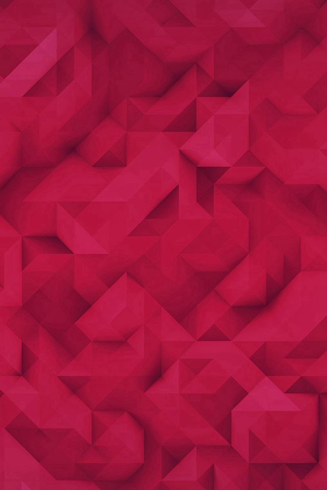 640x960 Polygon Art Red Triangle Pattern - polygon iPhone 4s Wallpaper