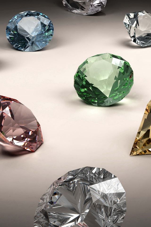 640x960 Stones Crystal Jewels Diamonds - stones iPhone 4s Wallpaper