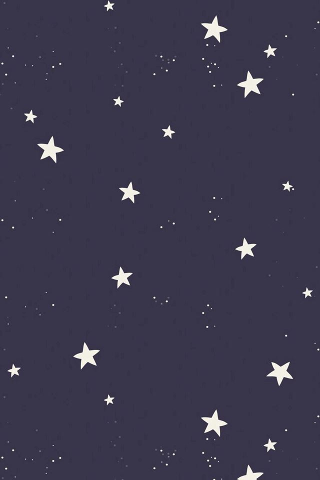 640x960 Simple Stars Pattern - white iPhone 4s Wallpaper
