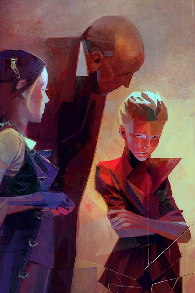 640x960 Devil Paint Illustration Art -  iPhone 4s Wallpaper