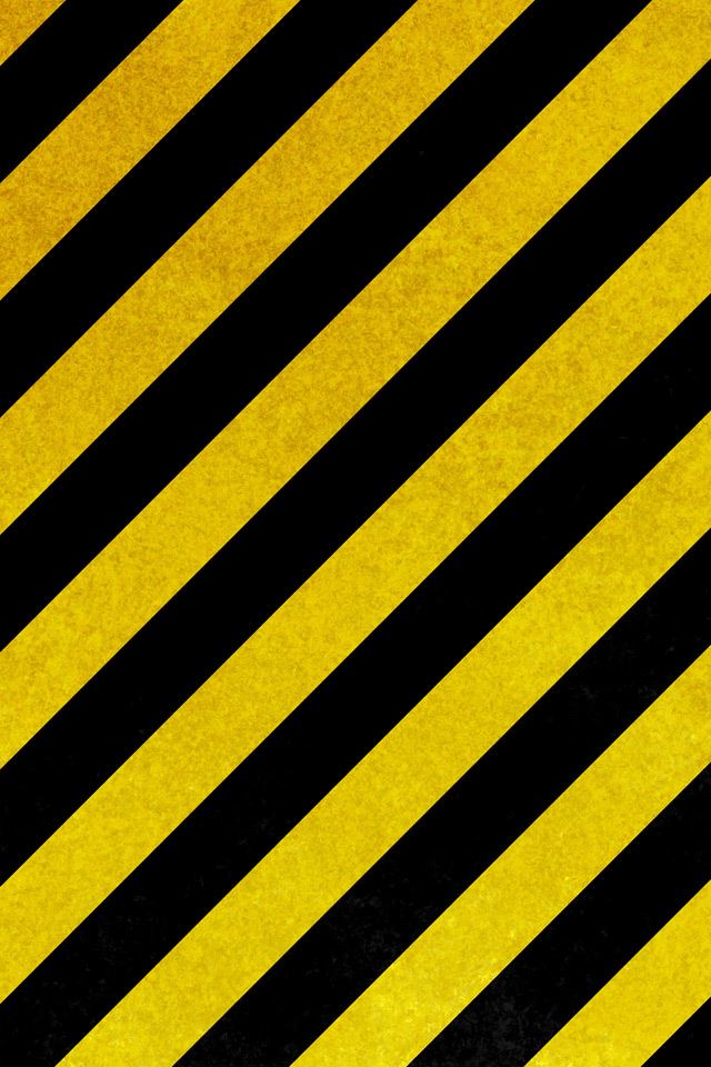 640x960 Caution Pattern - black iPhone 4s Wallpaper