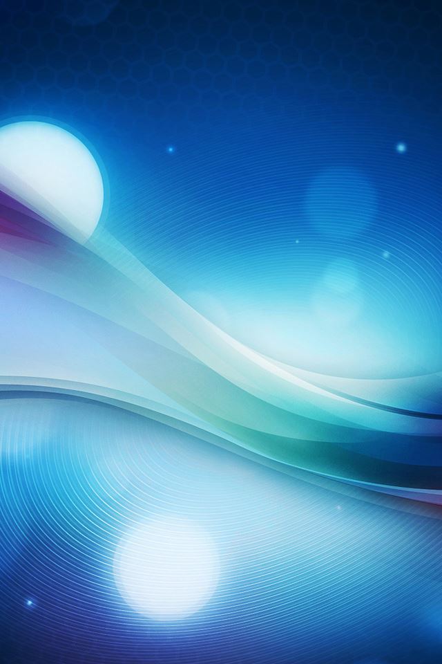 640x960 Blue Swirls - dream iPhone 4s Wallpaper