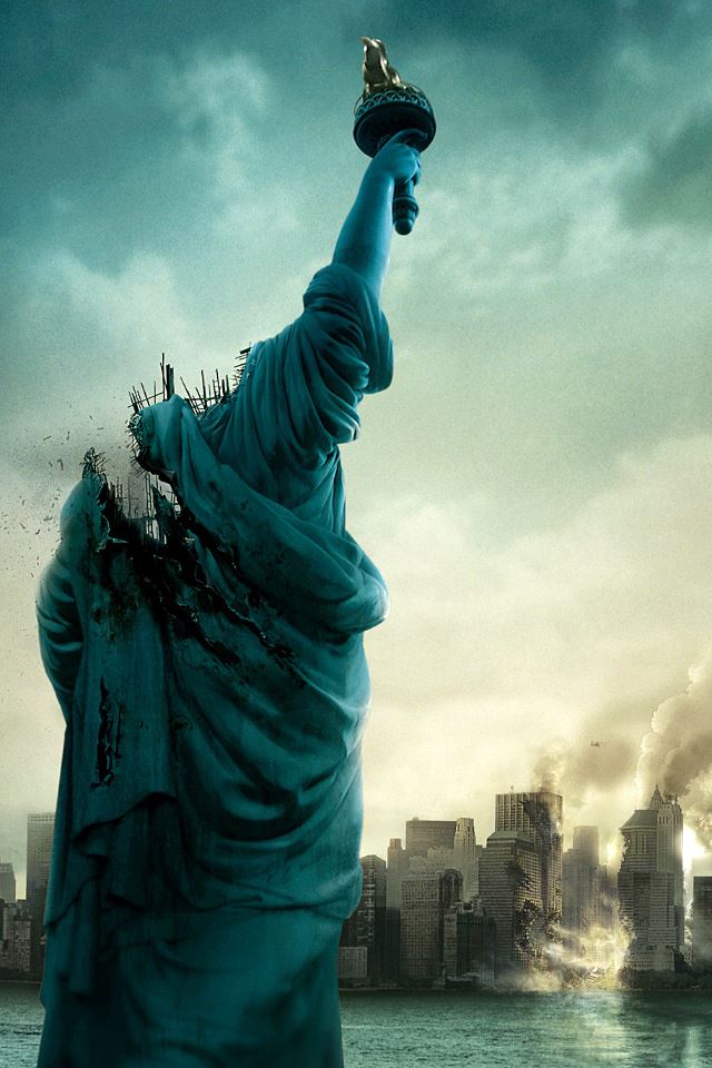 Statue of Liberty Destruction iPhone 4s wallpaper 