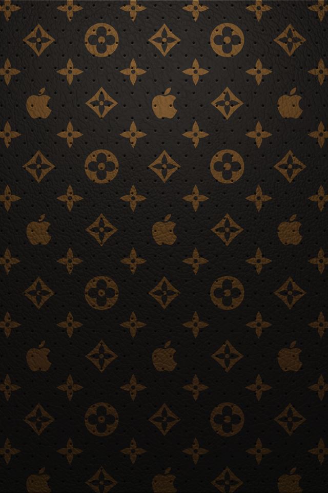 640x960 Gucci And Apple - black iPhone 4s Wallpaper