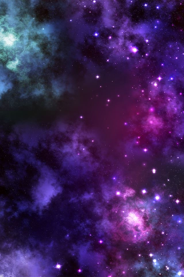 Space Gasses iPhone 4s wallpaper 
