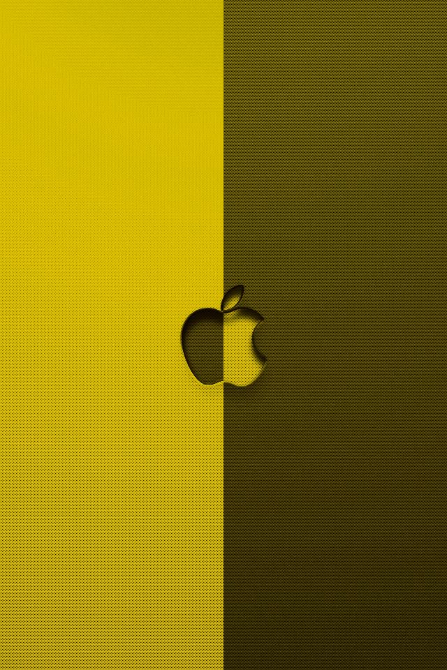 640x960 Invert Apple Logo - computer iPhone 4s Wallpaper