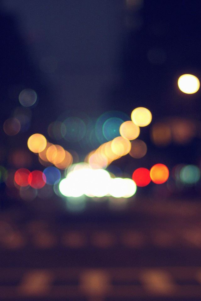 640x960 Newyork bokeh city -  iPhone 4s Wallpaper