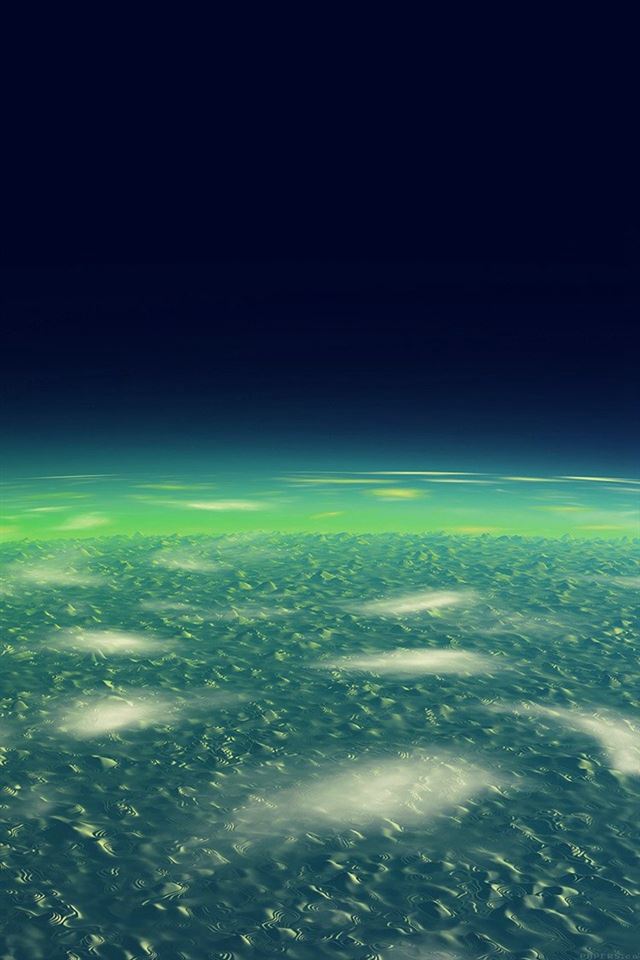 640x960 Space planet dark - black iPhone 4s Wallpaper