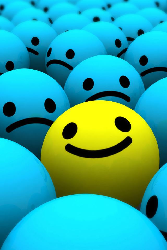 640x960 Happy Ball - cute iPhone 4s Wallpaper