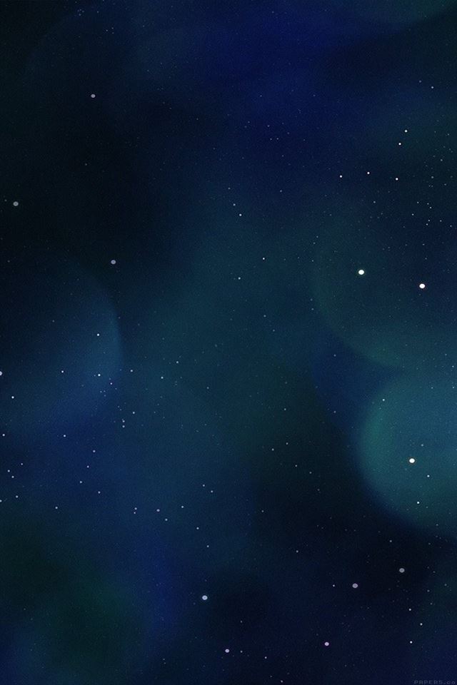 640x960 Space blue flare art - black iPhone 4s Wallpaper