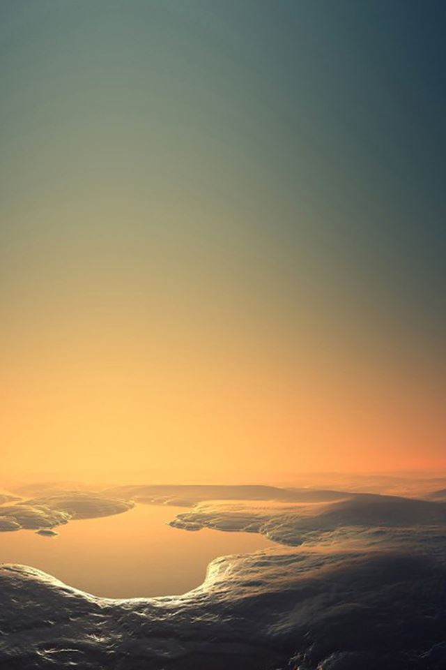 640x960 Lakes - sky iPhone 4s Wallpaper