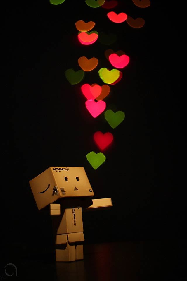 640x960 Danbo - love iPhone 4s Wallpaper