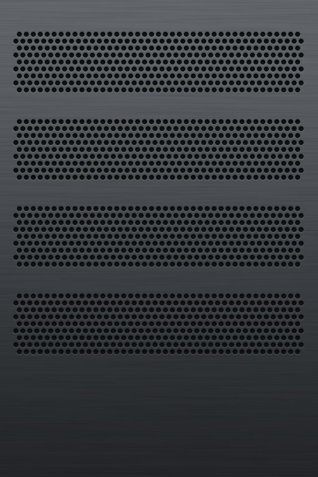640x960 Perforated Shelves - black iPhone 4s Wallpaper
