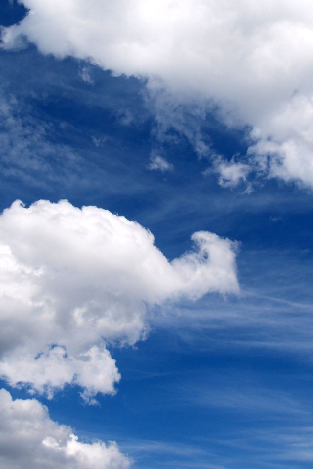640x960 Blue Sky - skies iPhone 4s Wallpaper