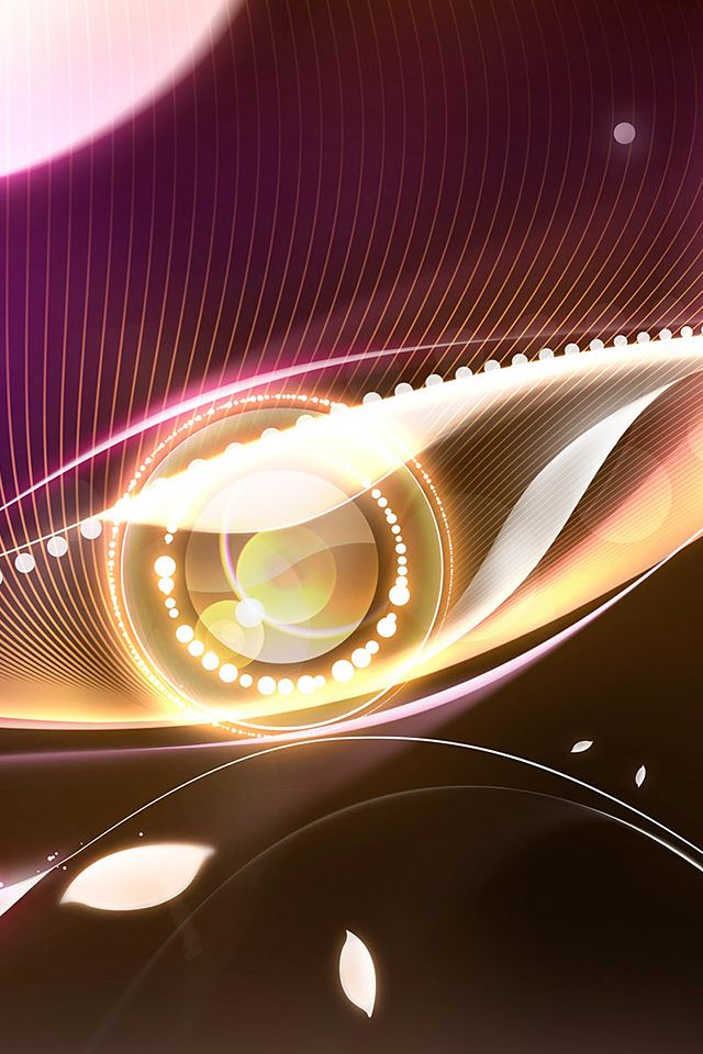 640x960 Abstract Shapes - wave iPhone 4s Wallpaper