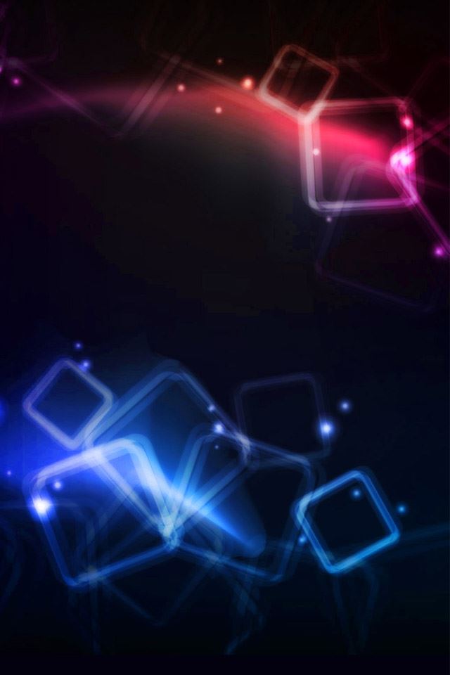 640x960 Red blue dark pattern light - black iPhone 4s Wallpaper