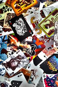 Abstract Cards wallpaper