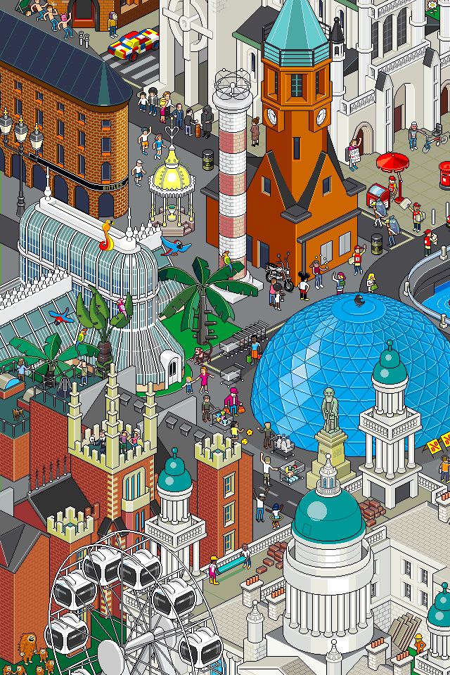 640x960 Pixel Amusement Park -  iPhone 4s Wallpaper