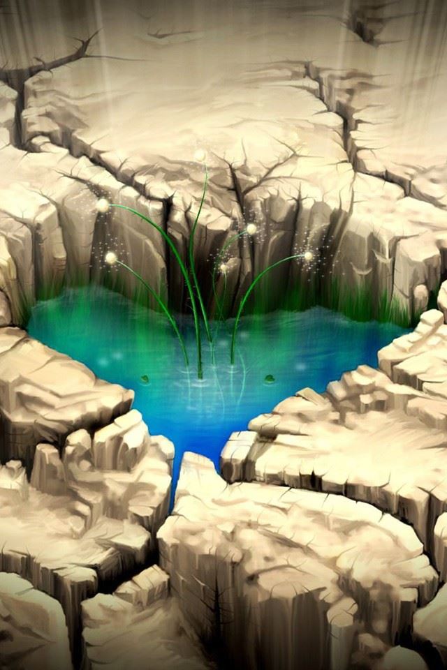 640x960 love heart well - love iPhone 4s Wallpaper