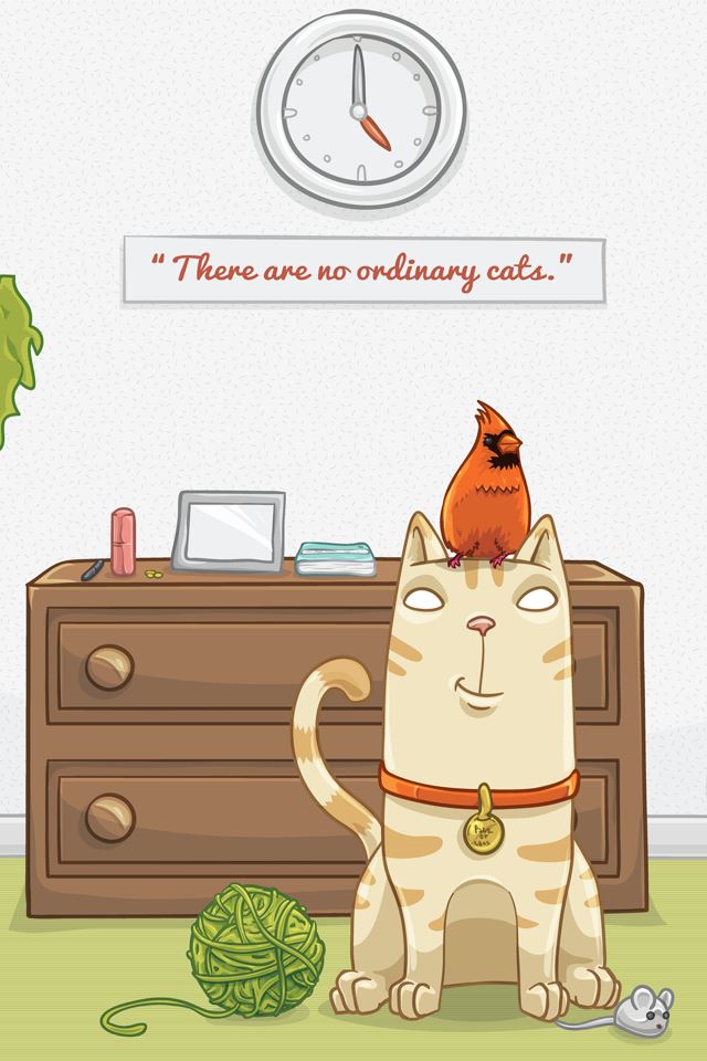 640x960 No Ordinary - kitten iPhone 4s Wallpaper