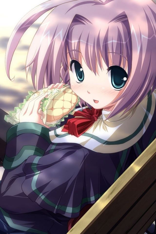 640x960 Anime girl  - beauty iPhone 4s Wallpaper