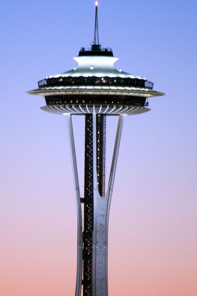 640x960 Sunset Needle - sunset iPhone 4s Wallpaper