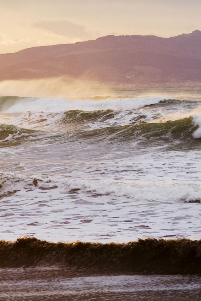 640x960 Barinatxe Beach -  iPhone 4s Wallpaper
