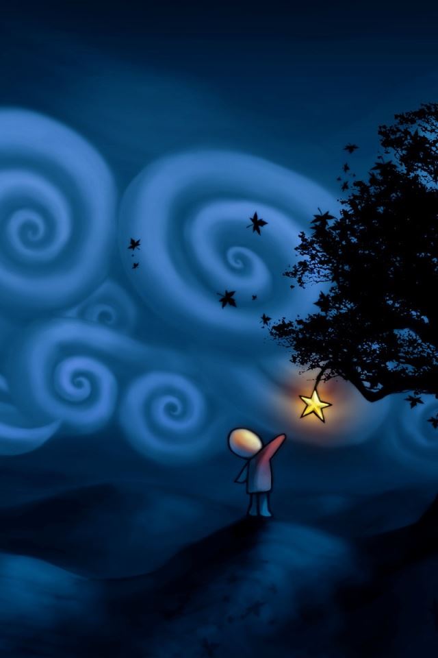640x960 Reaching for the star -  iPhone 4s Wallpaper