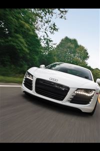 audi r8 front wallpaper