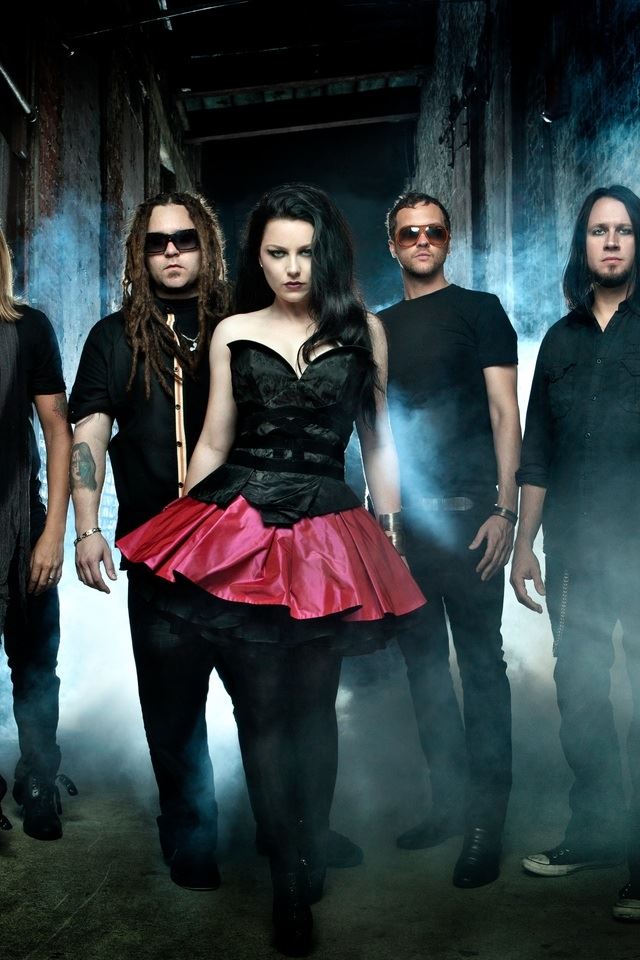 640x960 Evanescence -  iPhone 4s Wallpaper