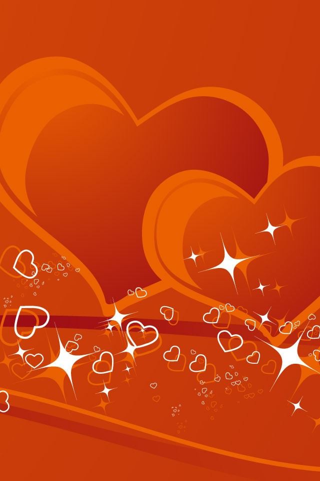640x960 Couple Hearts -  iPhone 4s Wallpaper