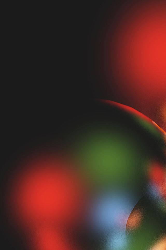 640x960 Bubbles - red iPhone 4s Wallpaper