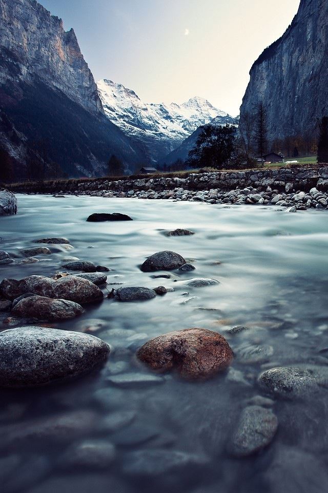 640x960 Lauterbrunnen Switzerland - switzerland iPhone 4s Wallpaper