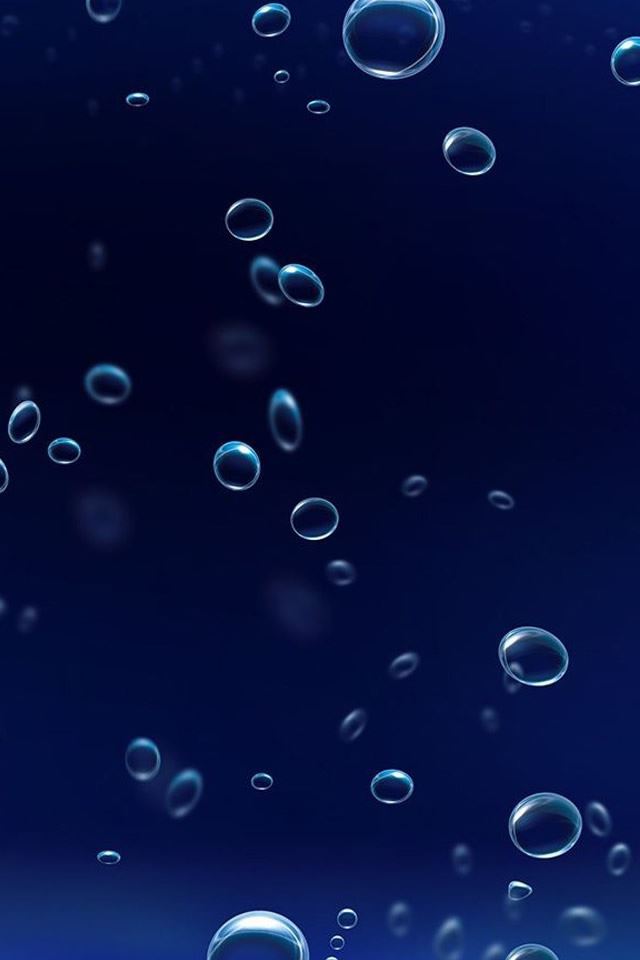 640x960 Under Water Bubbles - water iPhone 4s Wallpaper