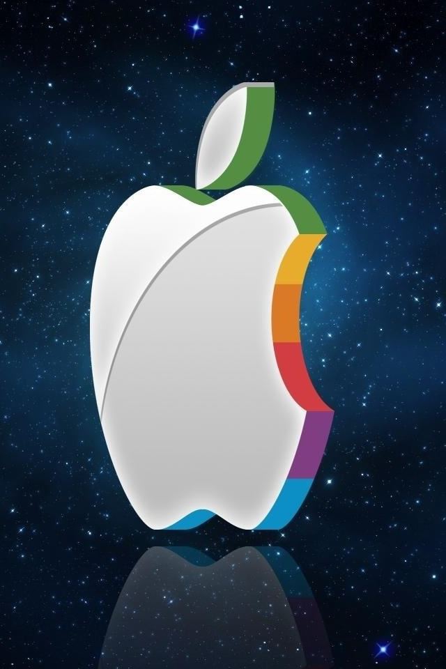 640x960 Apple 1 - green iPhone 4s Wallpaper