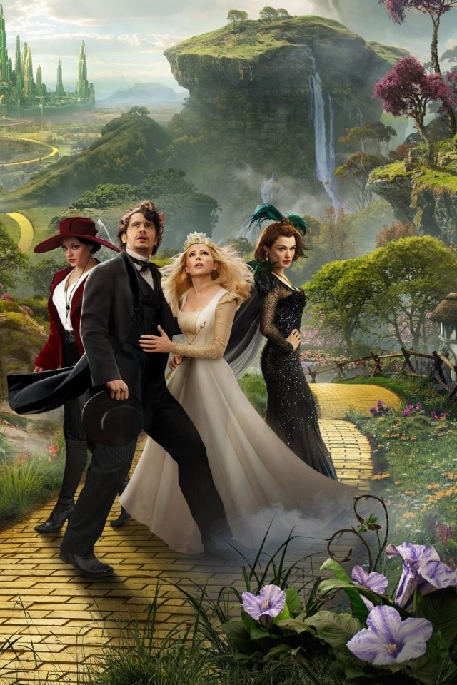 640x960 Oz The Great And Powerful 2013 Mmovie - flower iPhone 4s Wallpaper