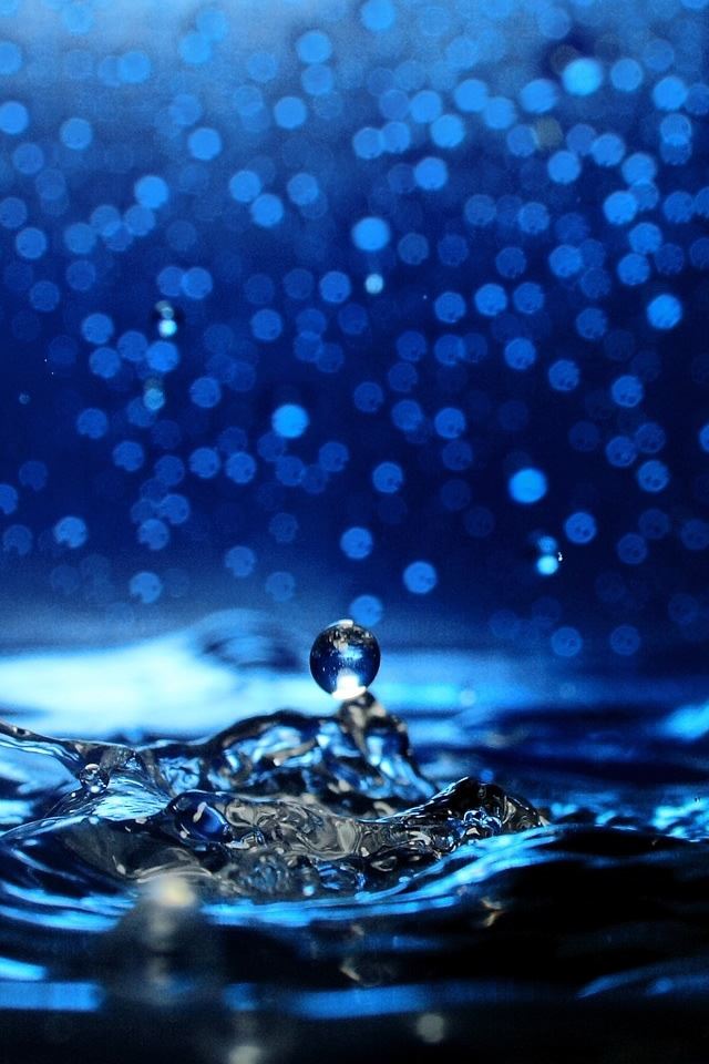 640x960 Let It Fall - water iPhone 4s Wallpaper