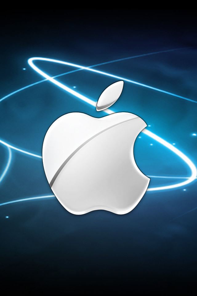 640x960 Apple 8 - logo iPhone 4s Wallpaper